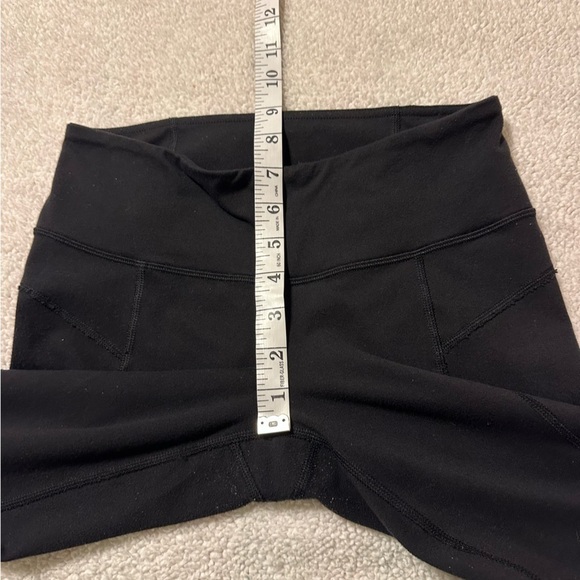 Lululemon Black Wunder Under Crop II Leggings Laser-Cut Mesh Special Edition - Picture 7 of 16